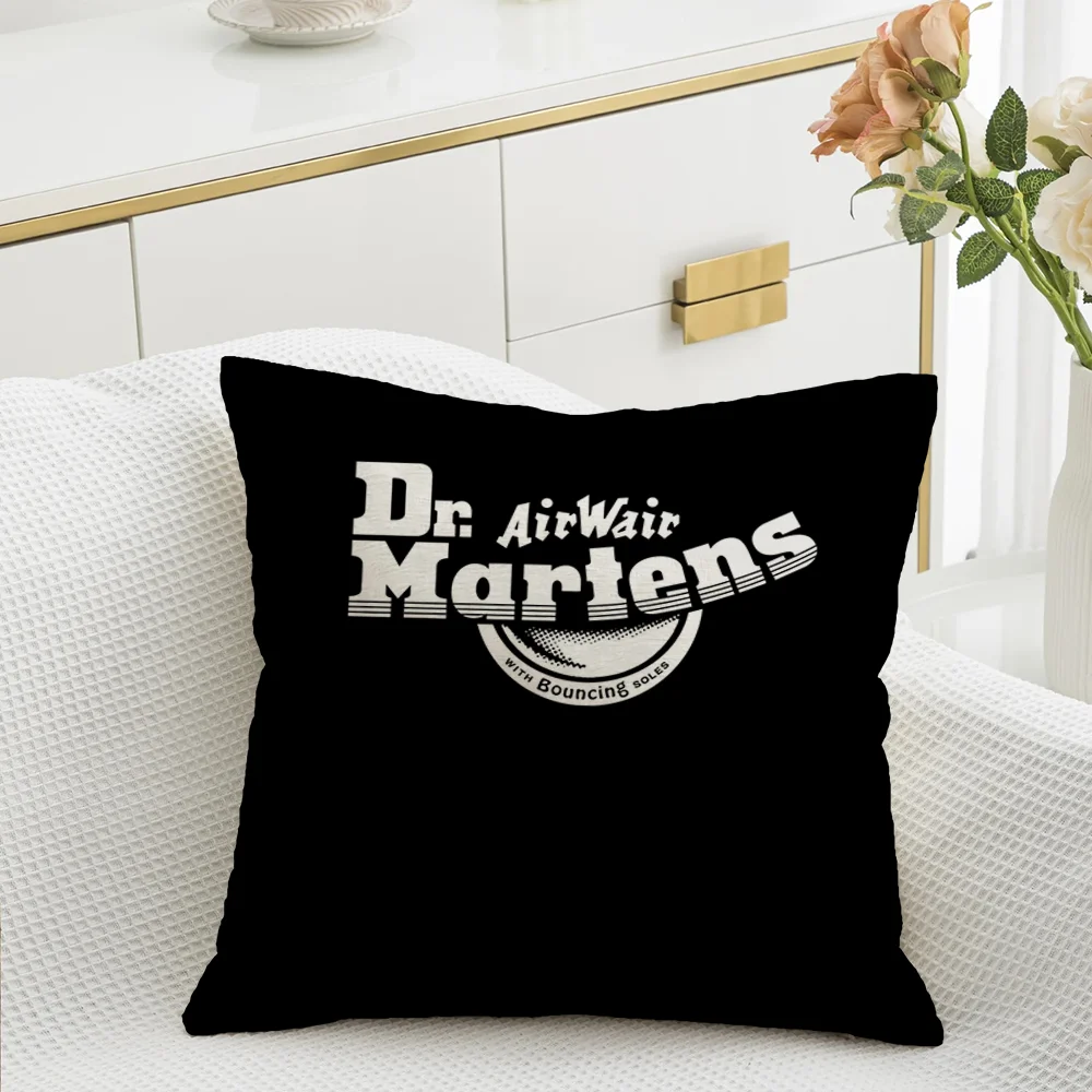 Плюшевая Наволочка Dr. Martens Квадратная Декоративная Экологически Чистый