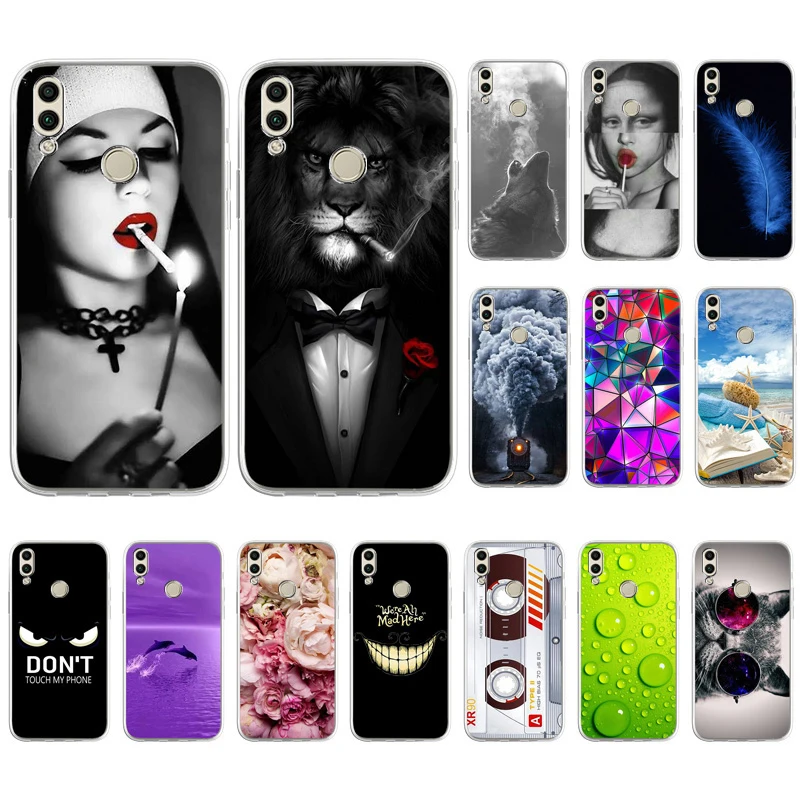 

Silicone Case For Huawei Honor 50 Case Shockproof TPU Phone Soft Covers For Huawei Honor 60 Pro 50 Lite 10i 10 Lite Fundas Gift