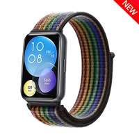 nylon band for huawei watch fit 2 strap smartwatch accessories replacement wristband bracelet correa huawei watch fit2 new strap