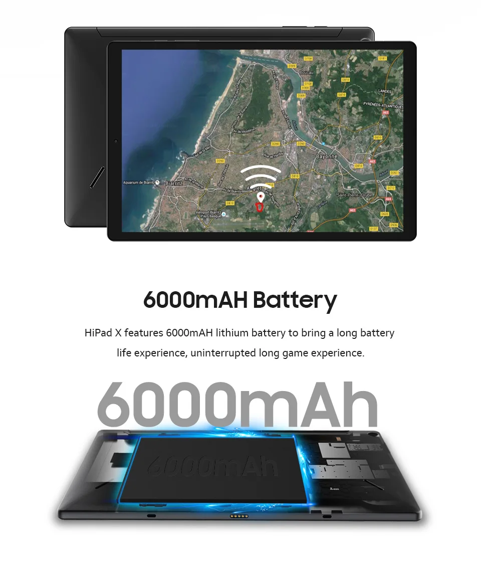 CHUWI HiPad X планшет экран 10 1 дюймов Восьмиядерный 6 ГБ ОЗУ 128 Гб ПЗУ Android 11 0 |