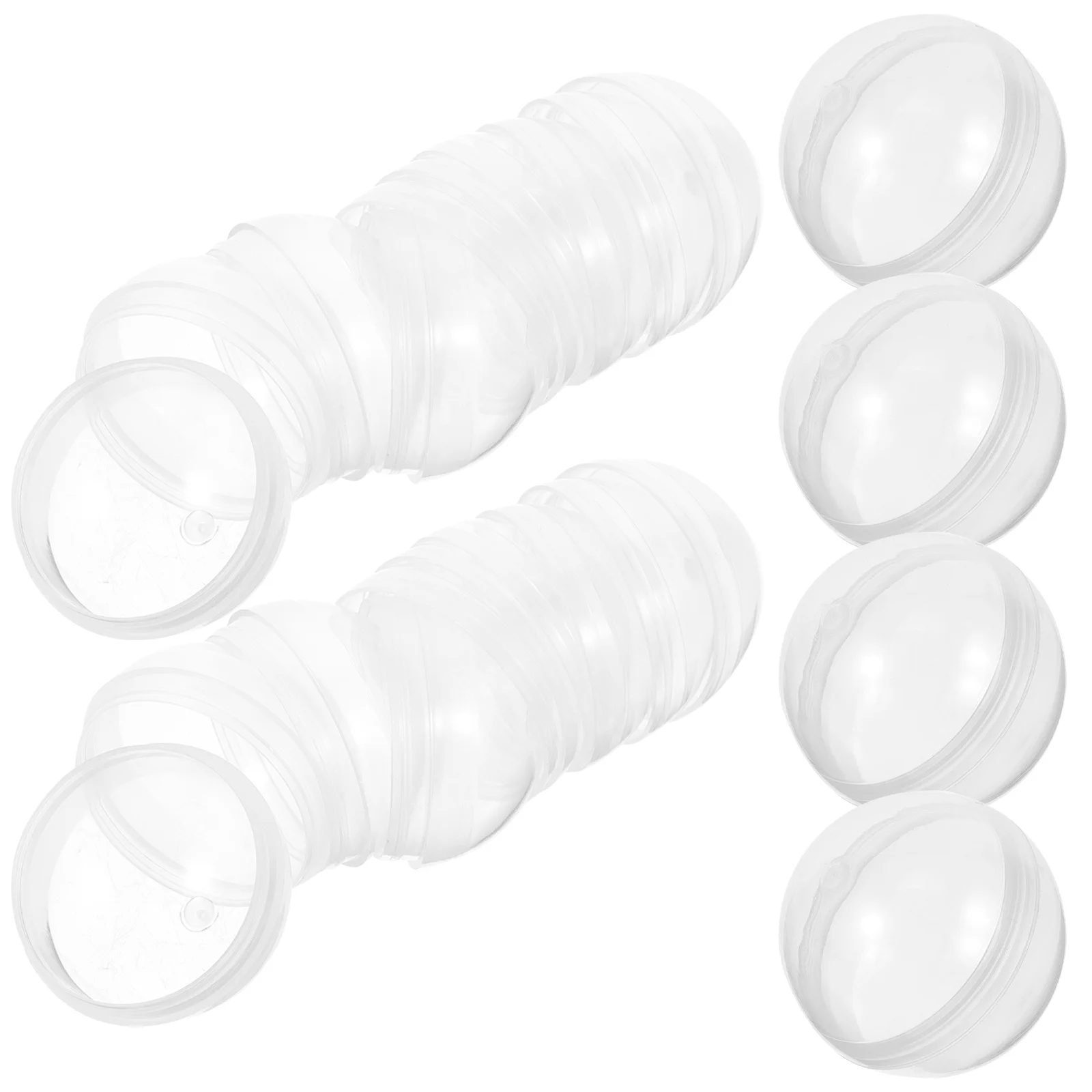 

Transparent Shell Children Toy Stroage Balls Plastic Packaging Desktop Claw Mini Vending Machines