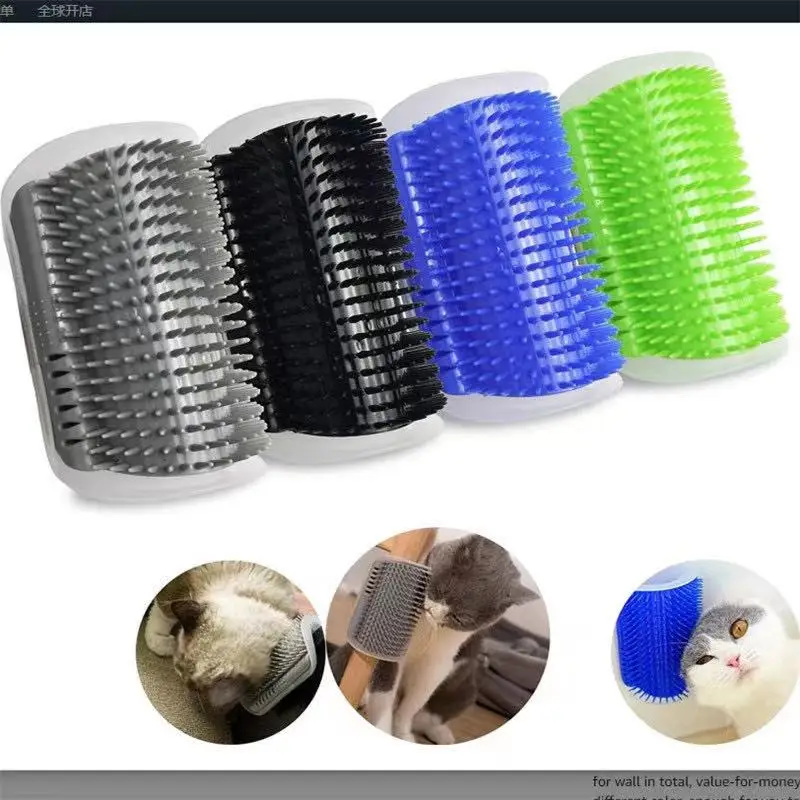 Cats Brush Corner Cat Massage Self Groomer Comb Brush Cat Rubs the Face with a Tickling Comb Cat Product Dropshipping