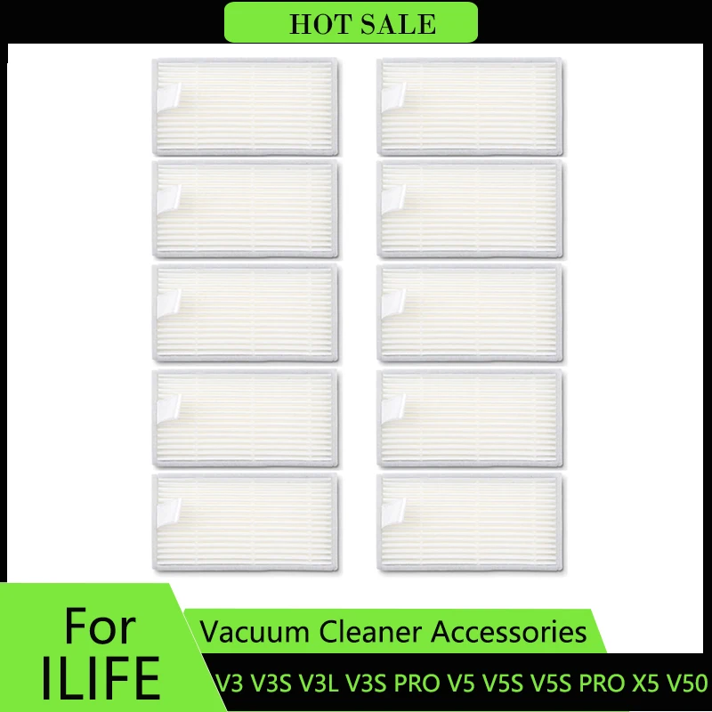 HEPA-фильтр для ILIFE V3 V3S V3L PRO V5 V5S X5 V50 сменный робот-пылесос запасные части аксессуары