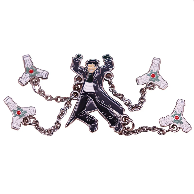 

D0971 мультфильм Осьминог эмаль заколки женские броши на одежду лацкан заколки для рюкзака значки для сумок ювелирные изделия аксессуары