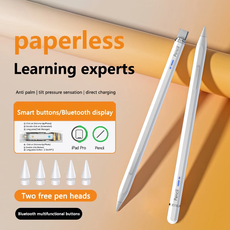 Магнитная Адсорбция для iPad ручки Apple Pencil 2 1 дисплей аккумулятора напоминание