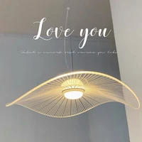 lotus leaf acrylic chandelier for living room dining room round shape hat chandelier lighting fixtures indoor lighting