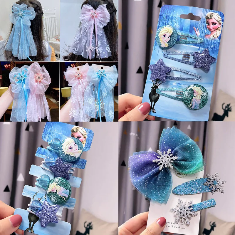 Детская заколка для волос Холодное сердце |