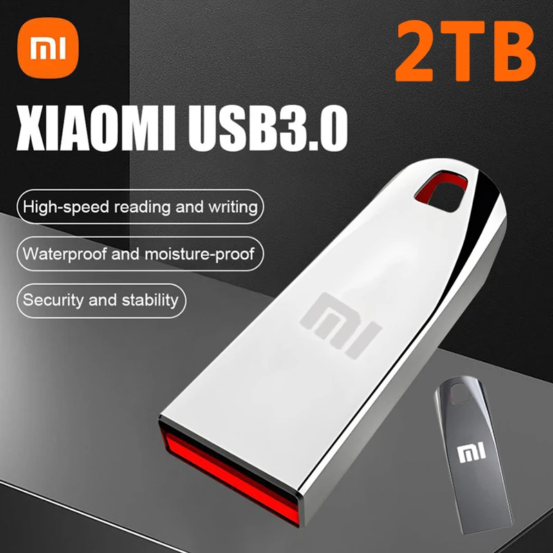 

Металлический Usb-флеш-накопитель Xiaomi, 512 ГБ/1 ТБ
