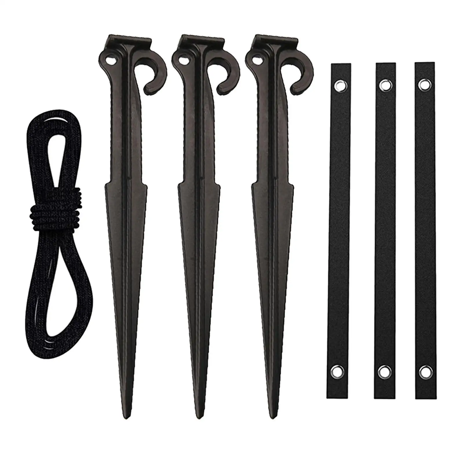 

Пластиковые садовые стойки 7,8 дюйма, анкерные гвозди, Поддержка растений, дерево