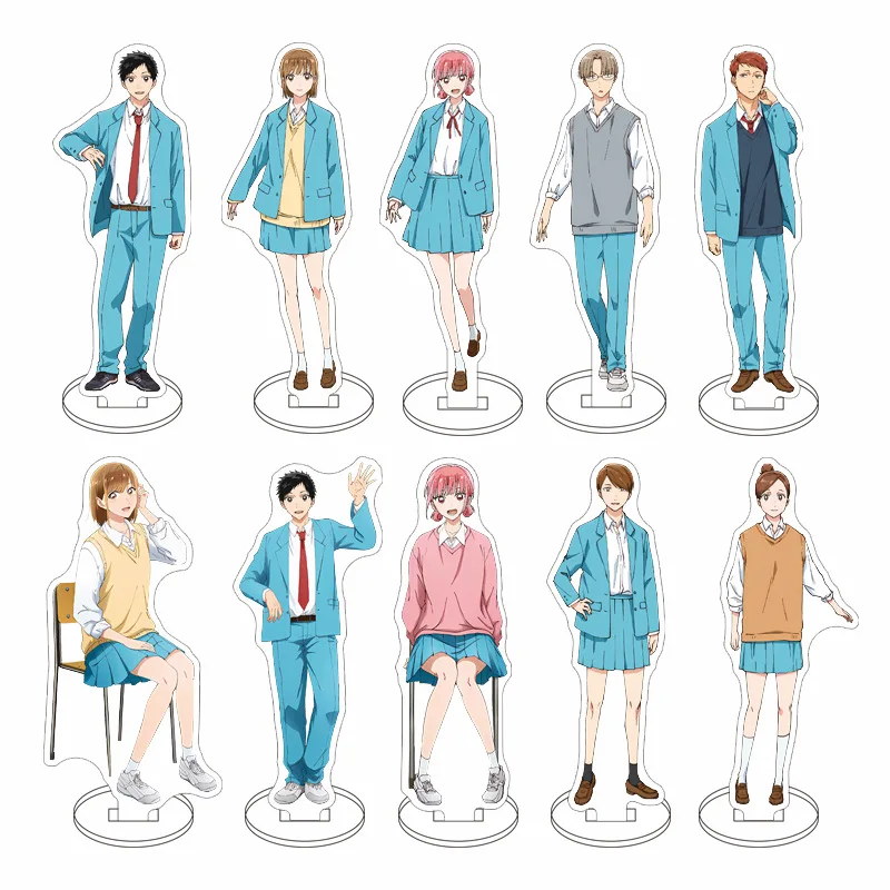 Аниме Blue Box Ao no Hako Taiki Inomata Chinatsu акриловая подставка украшение рисунок 15 см