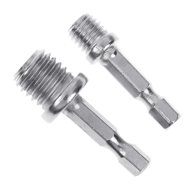 

Electric Wrench Woodworking Twist Drill Bit Set 2pcs M10+M14 Woodworking Drill Dropship