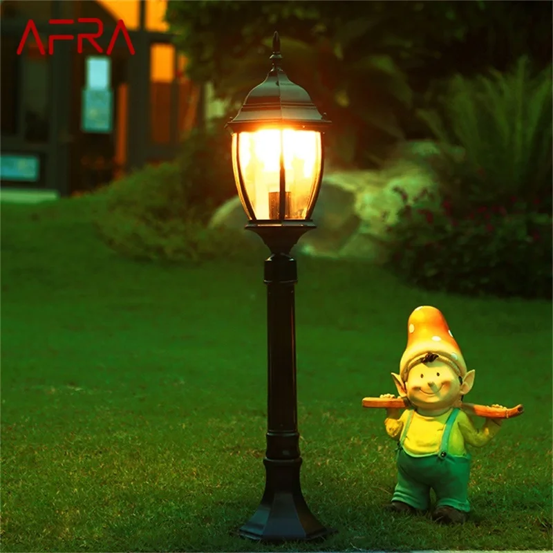 

Внешний светильник AFRA для газона в стиле ретро, освещение для сада, водонепроницаемый IP65, домашний декоративный светильник для двора