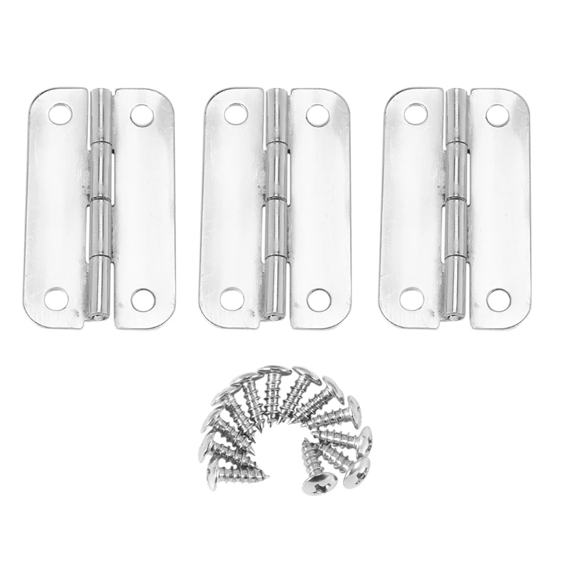 

3Pack Cooler Stainless Steel Hinges For Ice Chests, Cooler Stainless Steel Hinges Replacement Set With Screws