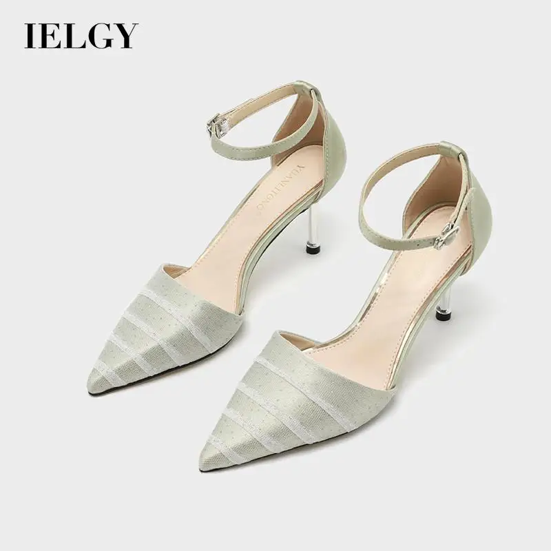 

Модная повседневная женская обувь на высоком каблуке, с острым носком