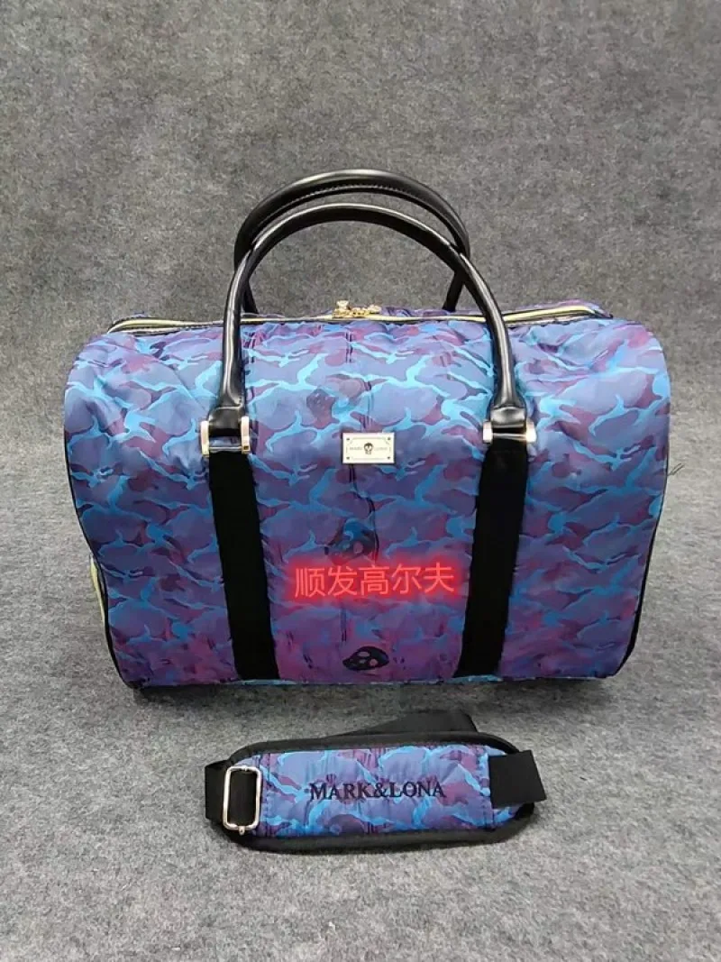 

Marklona New Golf Waterproof Clothing Bag Portable Travel Bag Sports One Shoulder Messenger Bag Camouflage Equipment Bag