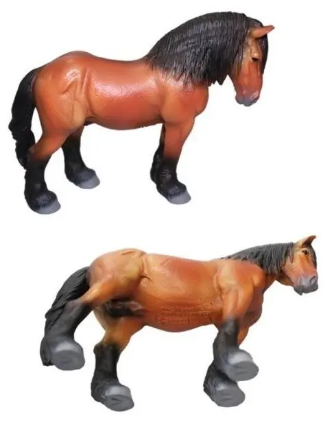 Животные Collecta Фигурки животных Лошадь Фигурка Арденнский жеребец XL | Игрушки и