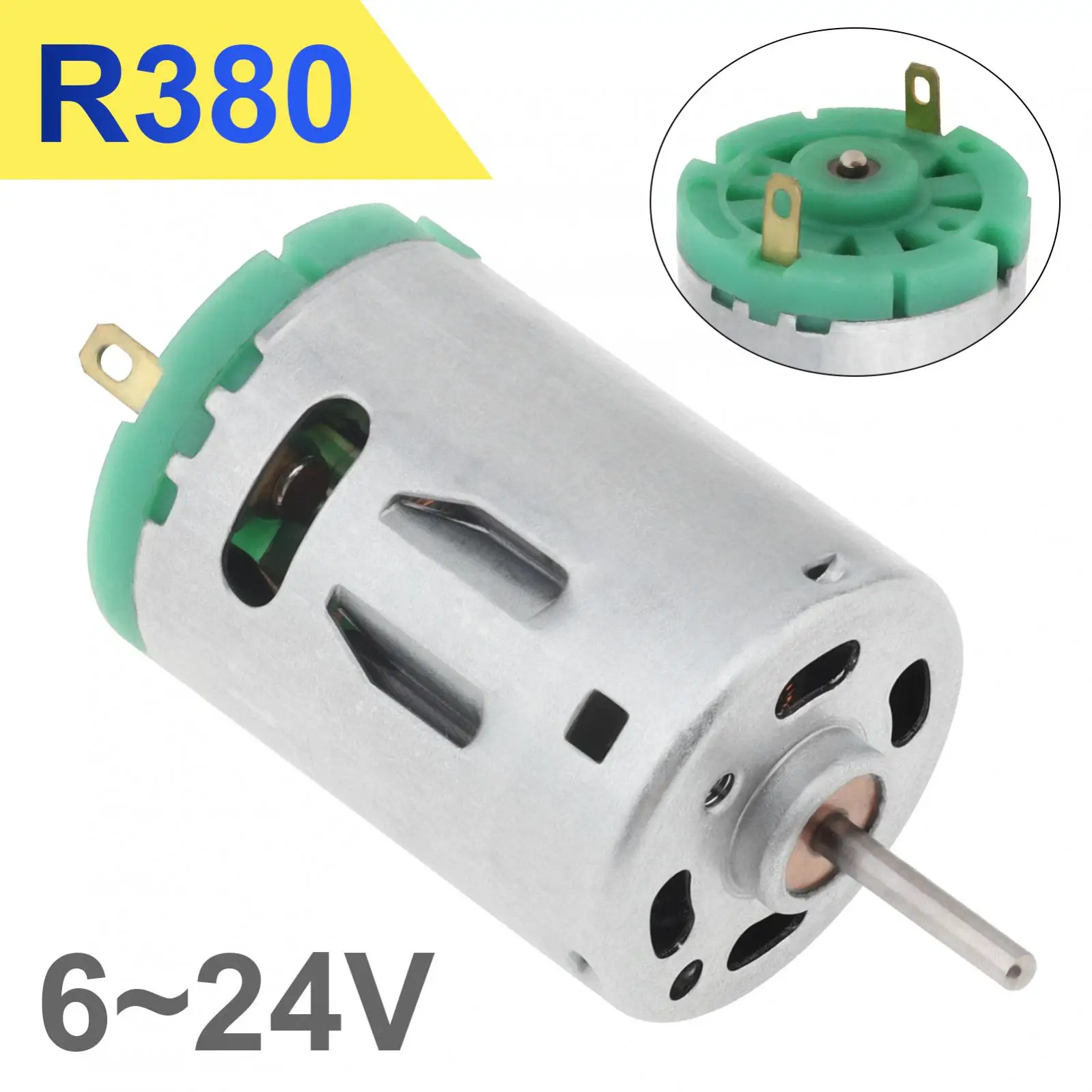 

Микромотор ChgImposs R380 6-24В 6000-24000 об/мин