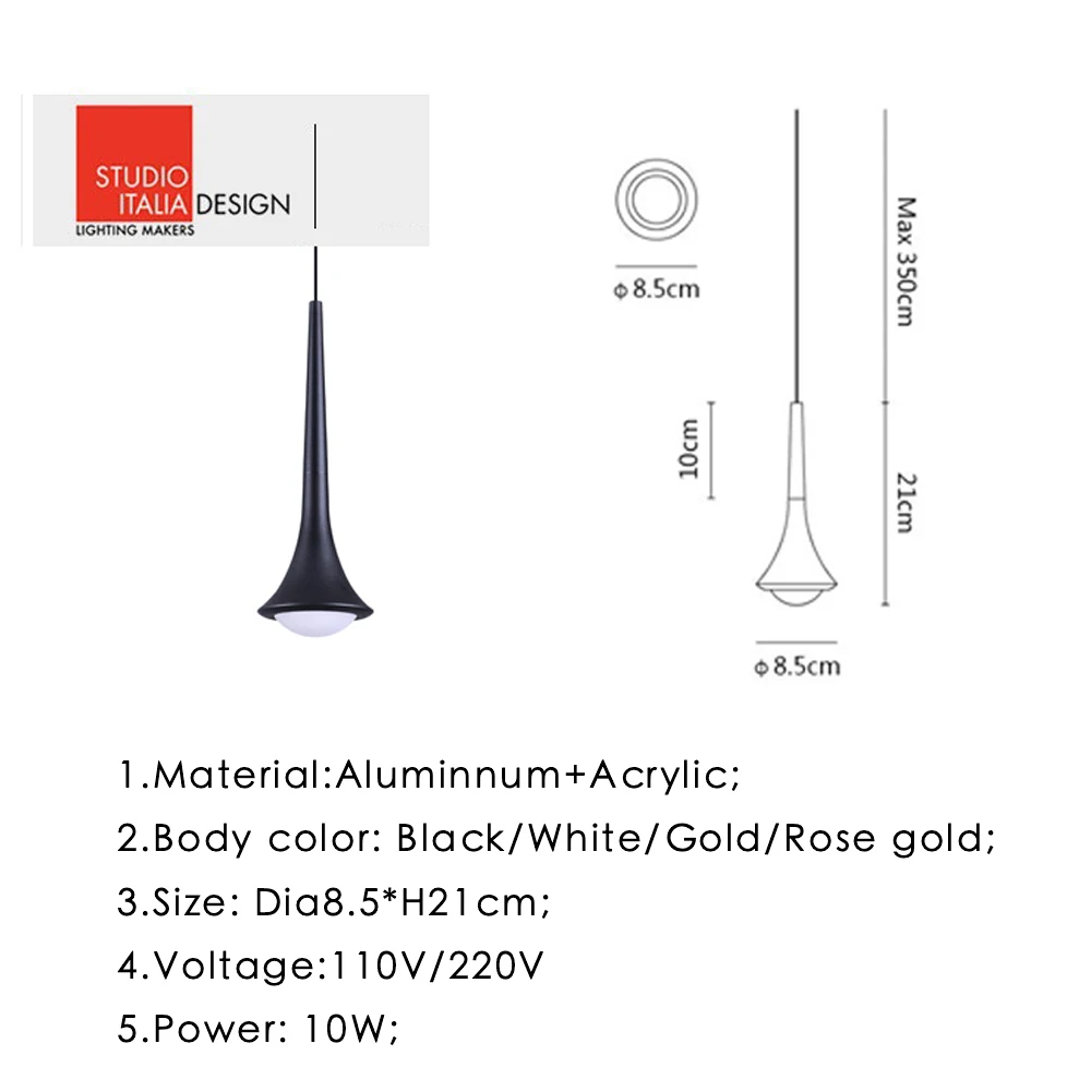 Современные подвесные светильники для лестницы светодиодные лампы украшения