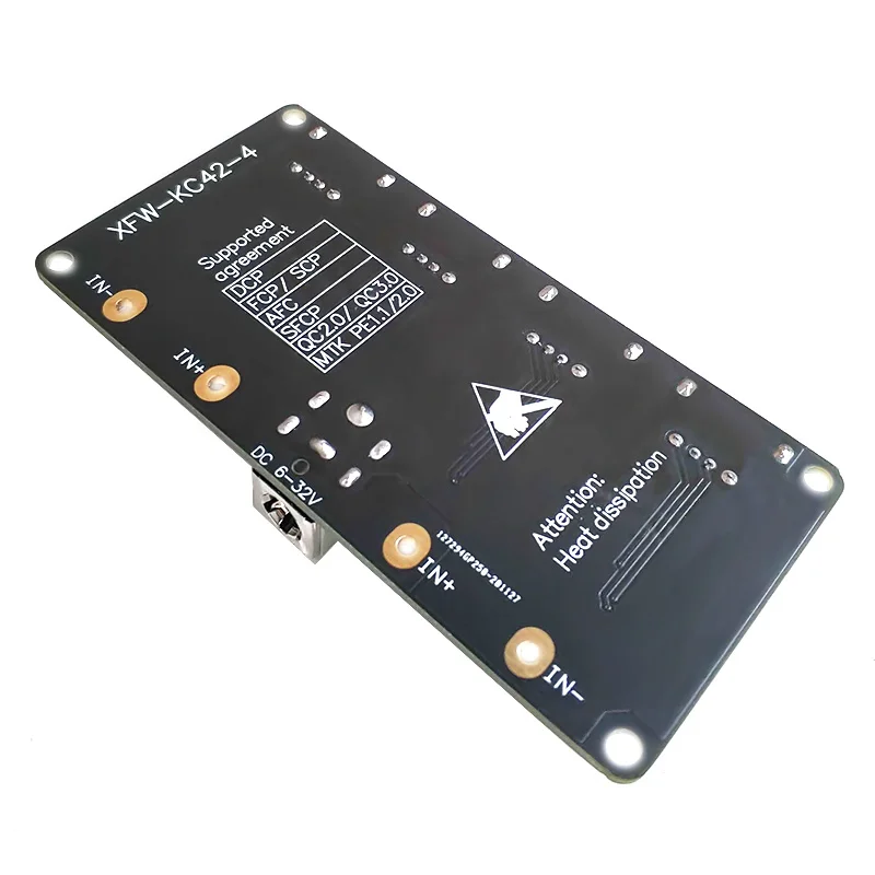 4-канальный понижающий преобразователь Usb QC3.0 Qc2.0 Dc-Dc зарядный модуль 6-32 в 9 12 В 24