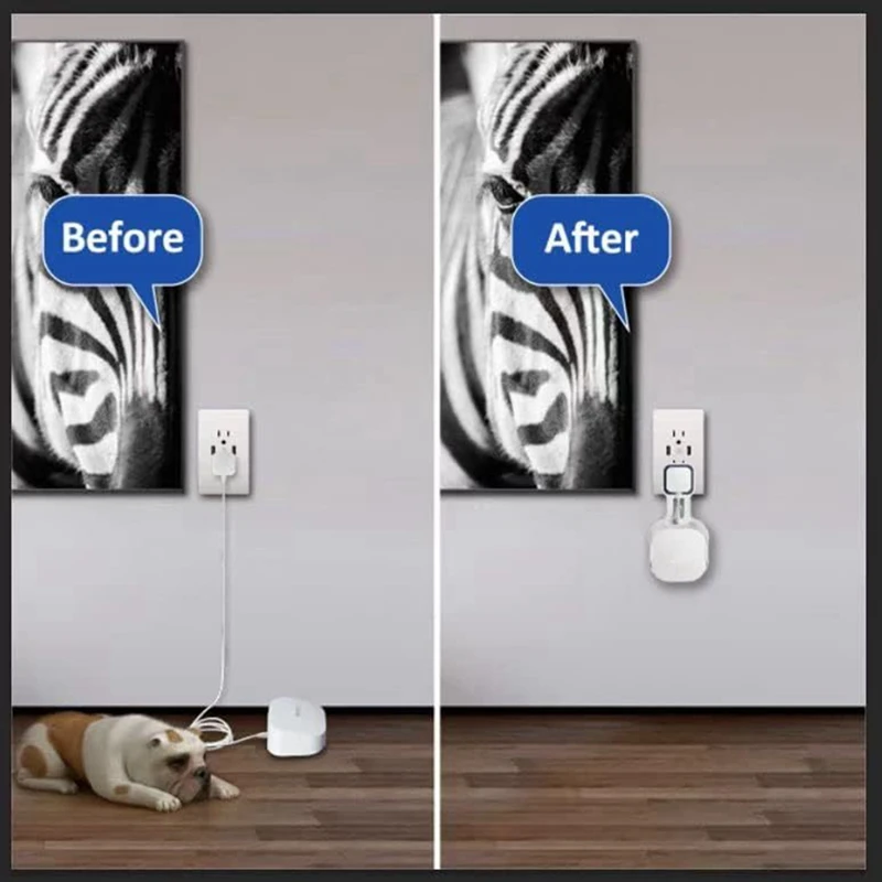 Настенный кронштейн для маршрутизатора Eero 6+ с двухдиапазонной сеткой Wi-Fi прочный