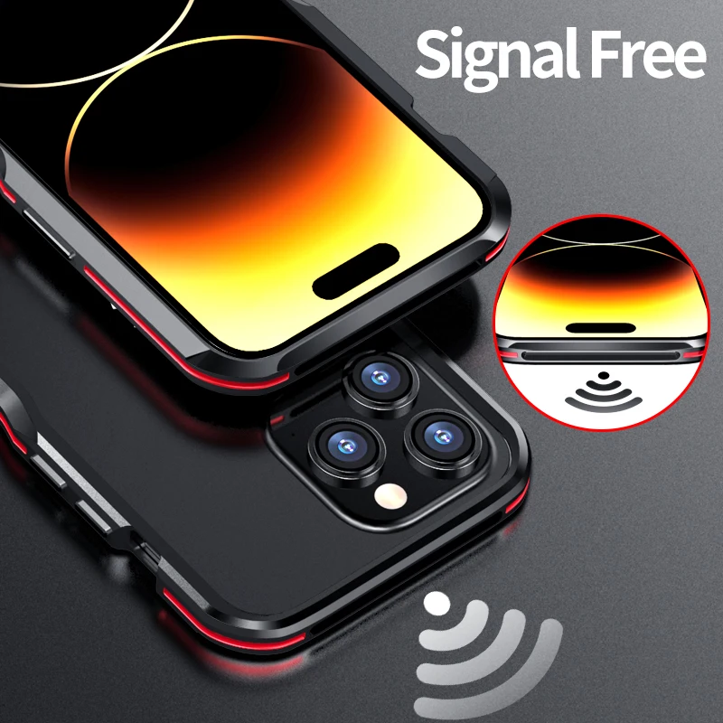 Tanie Luksusowa Metalowa Rama Zbroja Dla IPhone 14 13 12 Pro Max Etui Na Telefon Ze Stopu Aluminium 11 X XS XR MINI Lekka, Odporna Na Wstrząsy 7 8 Plus