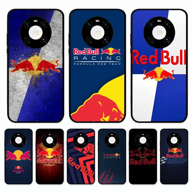 

RED Energy drink Bull Phone Case for Huawei Mate 20 10 9 40 30 lite pro X Nova 2 3i 7se