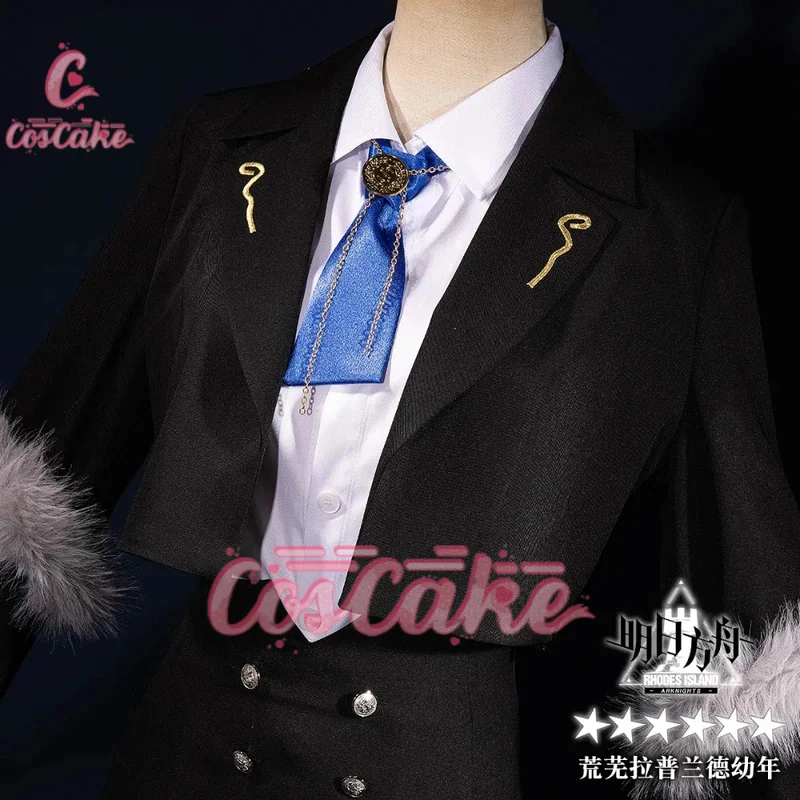 Костюм для косплея Coscake Arknights Lappland униформа на Хэллоуин карнавал вечеринку