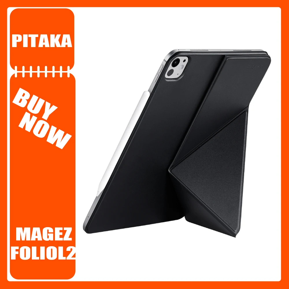 Чехол для iPad PITAKA MAGEZ Folio 2 2024 двухсторонний легкий чехол планшета Magsafe с