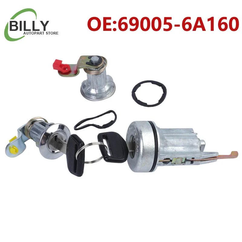 

Замок зажигания YAOPEI 69005-6A160 690056A160, цилиндр и переключатель для Toyota Land Cruiser 75 Series FJ75 HJ75 HZJ AU