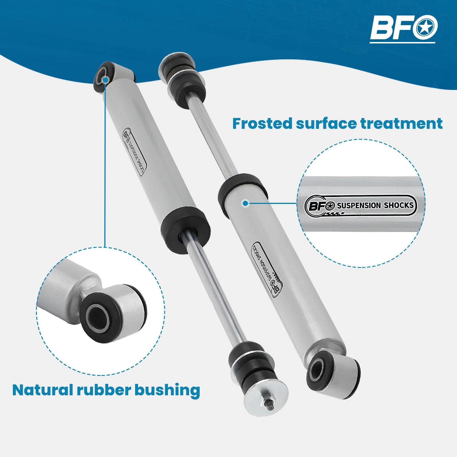 Поднятые задние амортизаторы 0-3 дюйма для Toyota 4Runner 2003-22 FJ Cruiser 2007-14