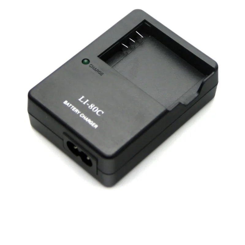 Battery Charger for Camera Olympus LI-80B Li80B 202431 LI-80C LI80C X-36 T-100 T-110