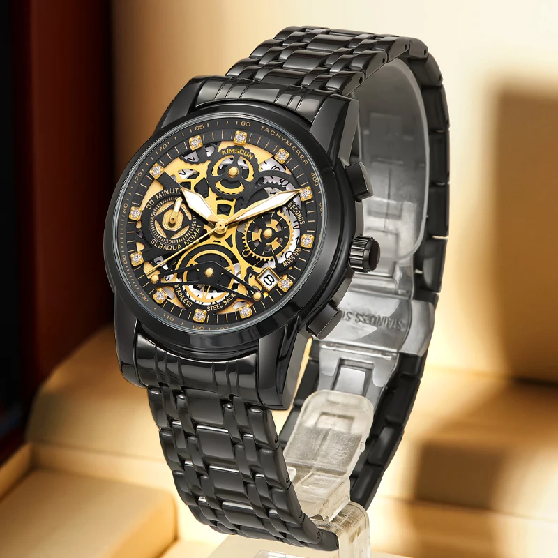 

New Watches for Men Top Luxury Brand 2023 Quartz Men’s Watch Sport Waterproof Wrist Watches Chronograph Date Relogio Masculino