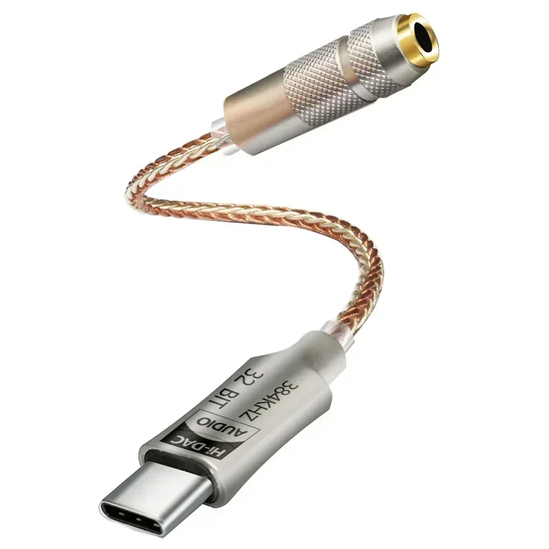 ALC5686 USB Type C до 3 5 мм ЦАП усилитель для наушников цифровой декодер AUX аудио