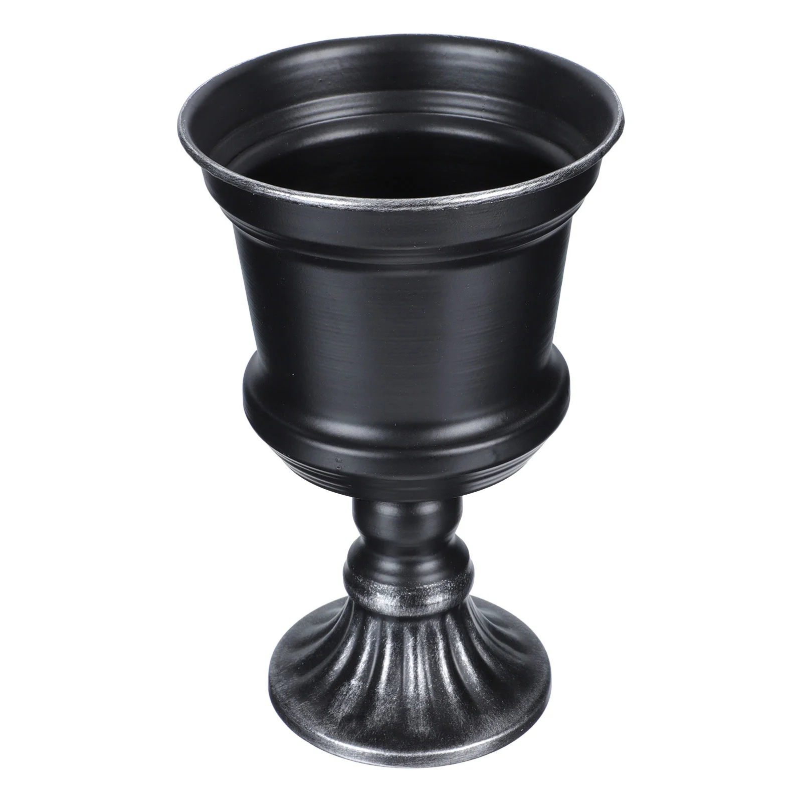 

Iron Flower Pot Retro Home Decor Vase Tabletop Adornment Arrangement Bouquet Craft Container Ornament Simple