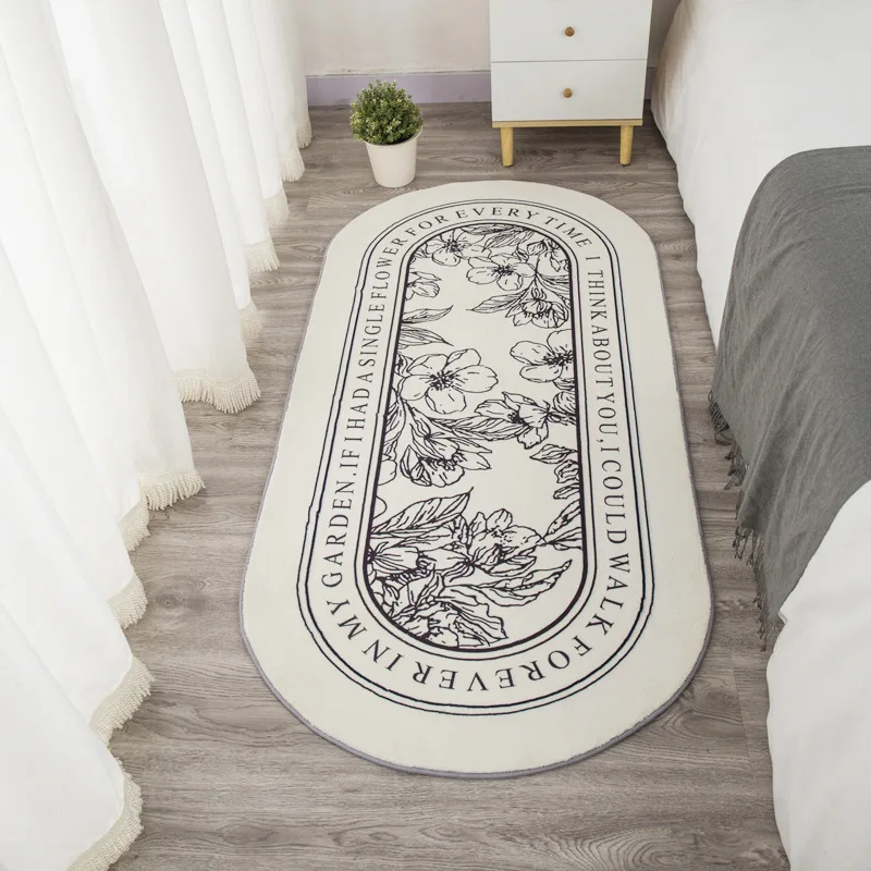 

A small rug in a modern minimalist style that can be used in the bedroom