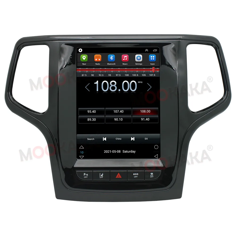Автомагнитола на Android для Jeep Grand Cherokee 2008-2013 DSP Беспроводной мультимедийный плеер