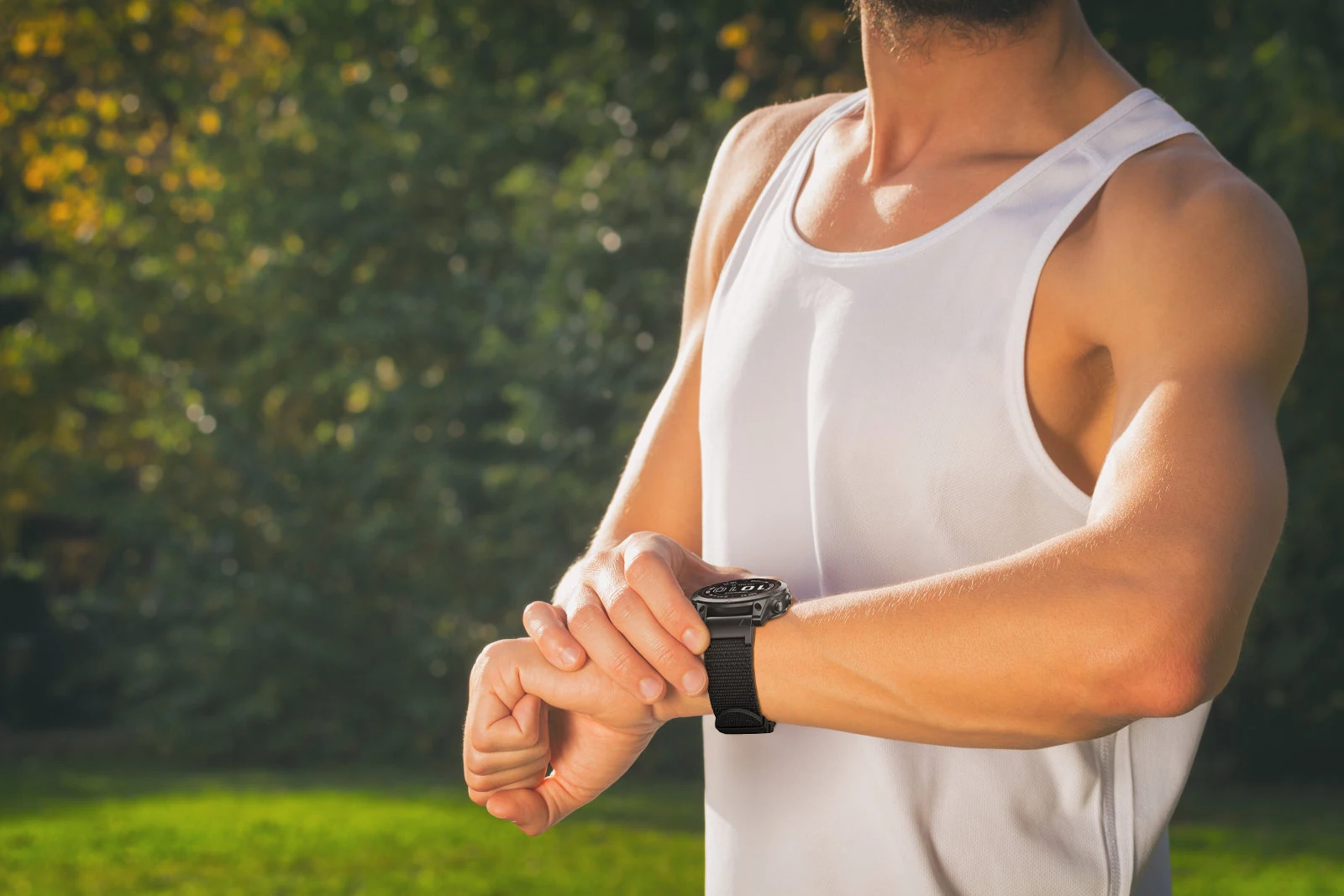 ANBEST 22mm Nylon Strap for Garmin Fenix 6 Pro/5 Plus/6/5/7 Watchband for Forerunner 955 Smart Watch Replacement Bracelet Bands