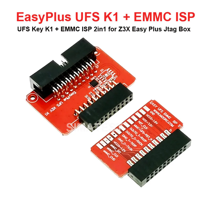 Z3X легкий JTAG UFS KEY K1 + EMMC ISP 2 в 1 с коробкой z3x jtag plus (без зашифрованной IC)