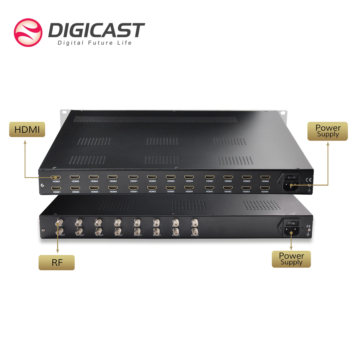 

DIGICAST Digital Cable TV Headend Equipment DVB T2 ISDBT Modulator