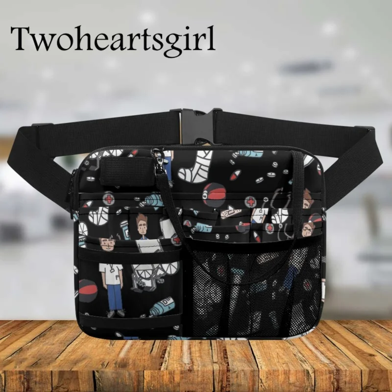 

Забавная сумка-Органайзер twoheart sgirl для медсестер, повседневный поясной мешок большой вместимости для ухода за медицинскими ножницами, Прямая поставка
