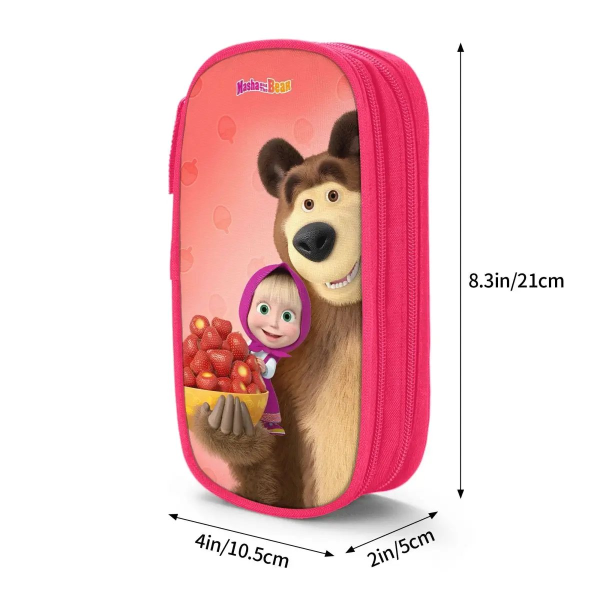 Kawaii M-Mashas And Bear пенал забавные анимированные сумки для ручек студенческие большие