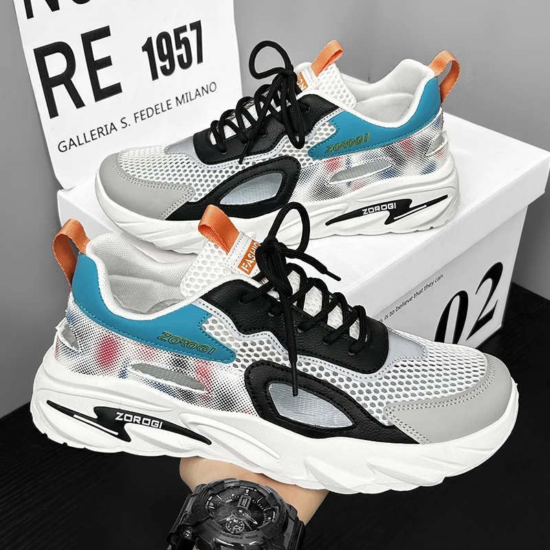 Мужские кроссовки легкий дизайн быстросохнущие амортизирующие