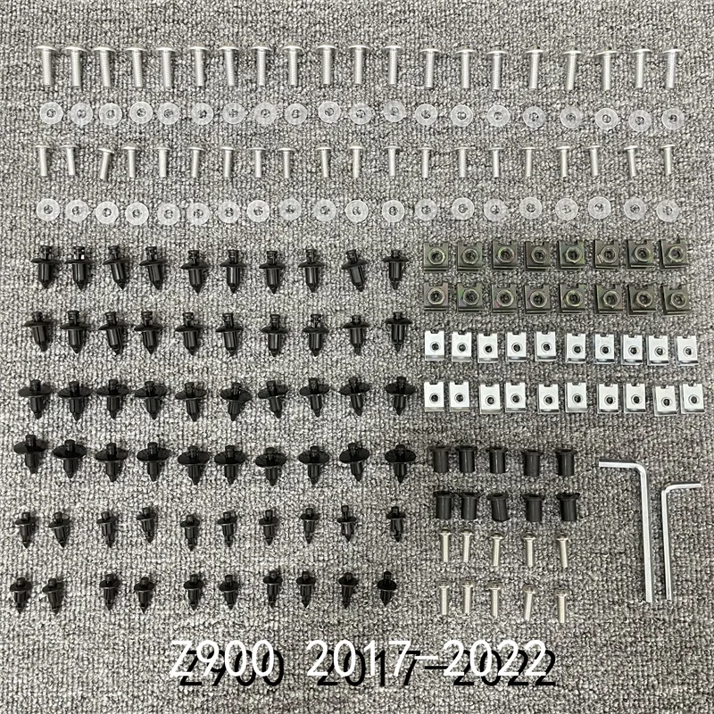 

Fairing Bodywork Kit Bolts Screws For Fit For Kawasaki Z900 2017-2022