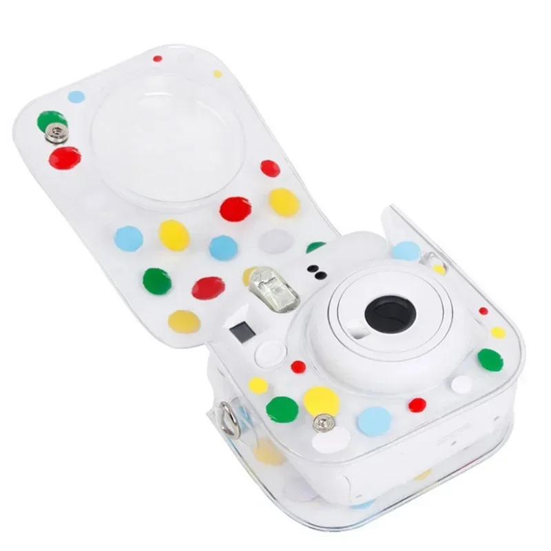 Сумка для мгновенной камеры Fujifilm Instax Mini 12 11 аксессуары портативный прозрачный