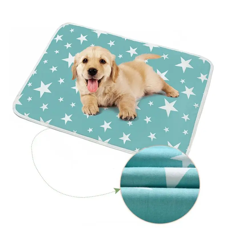 

Reusable Underpad For Dogs Dog Mats For Dogs Washable Pet Pee Pad Dog Bed Urine Absorbent Training Pad Cat Puppy Car Seat Cover