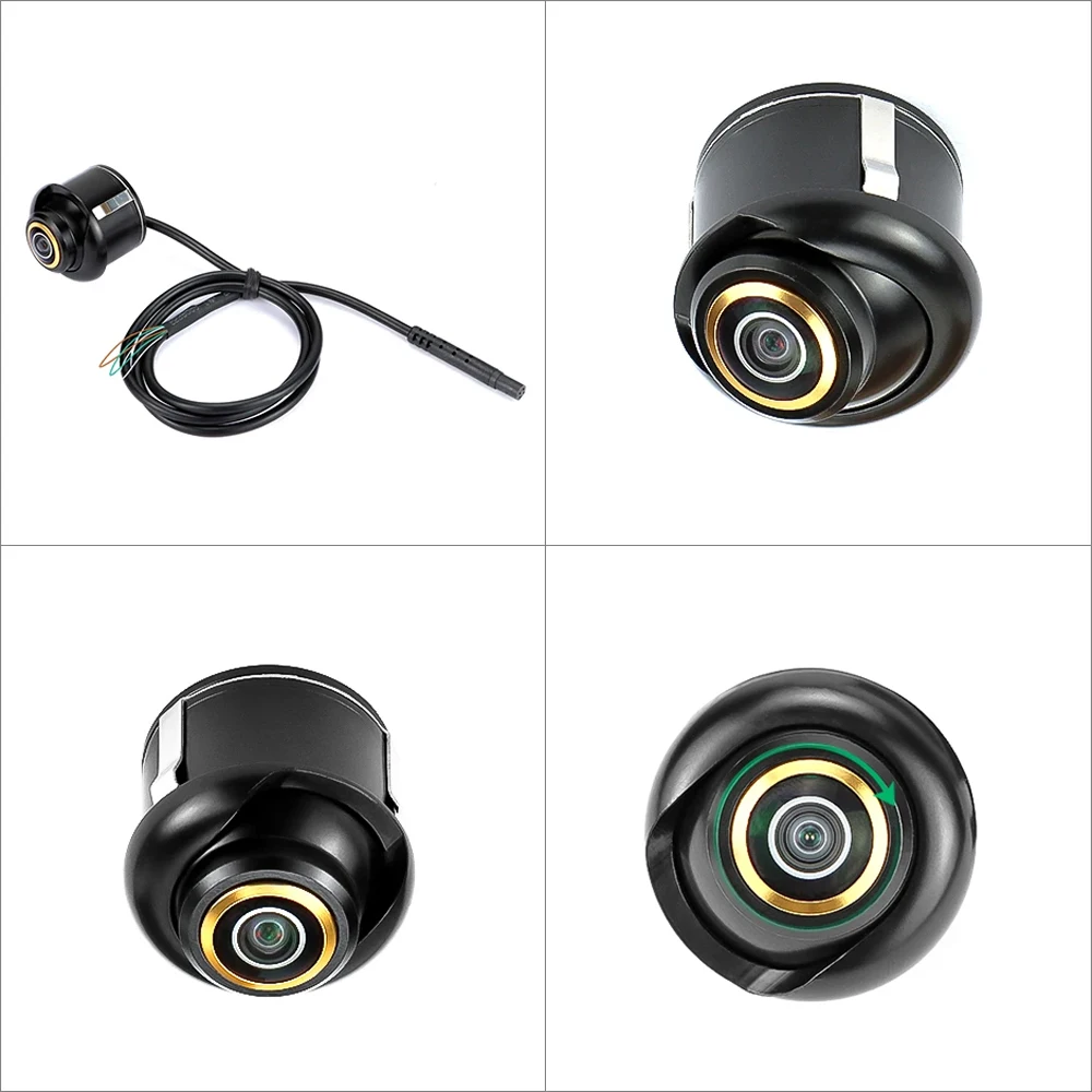 Поворотная камера заднего вида AHD/CVBS 12 В