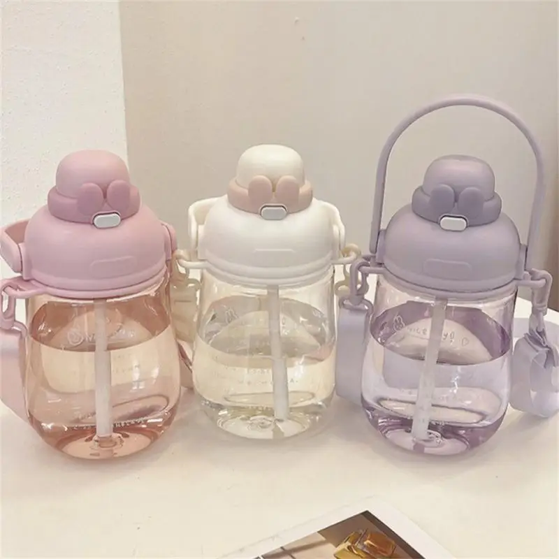 

Household Big Cup Portable 1100ml Water Bottles Womens Capacity Cup Water Cup Drinking Tools Sports Portable Cup High Quality