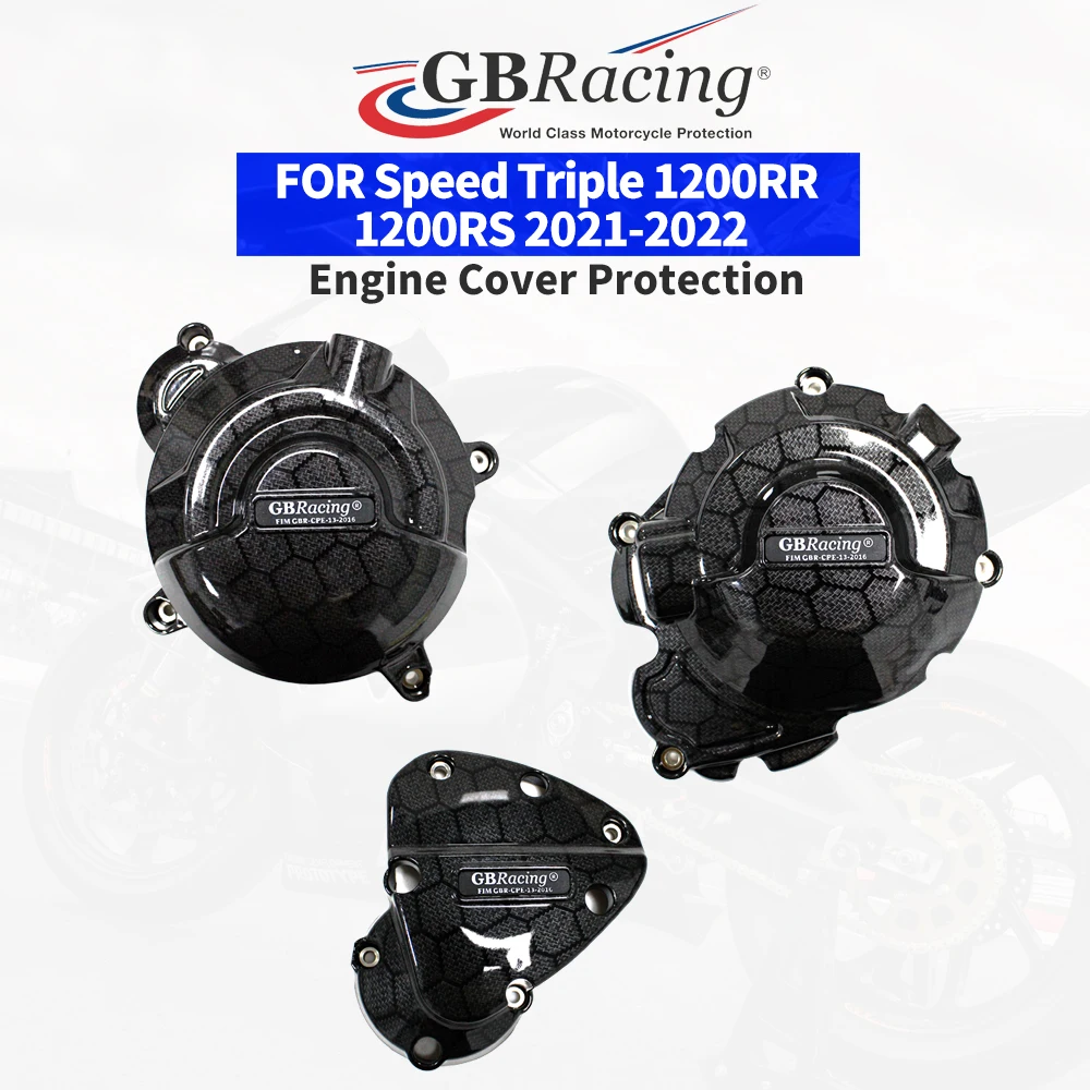 

FOR Triumph Speed Triple 1200RS 1200RR 2018-2023 Speed Tiger 1200 2021-2023 Engine Protective Cover GBRacing Engine Protective c