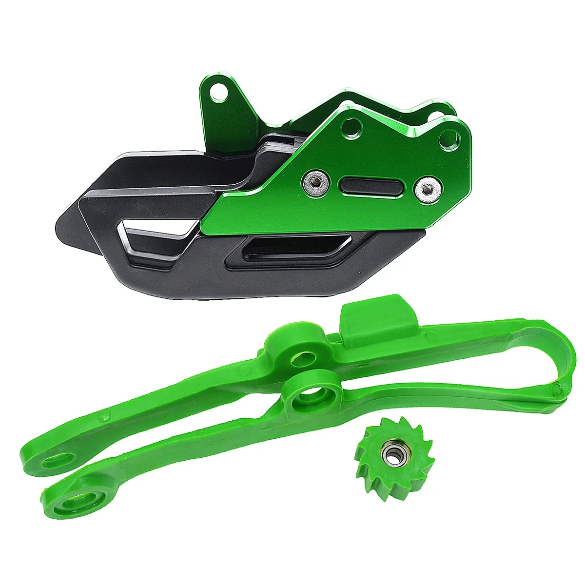 Для Kawasaki 2006-2020 KX250F KX450F KLX 450R KXF 250 450 аксессуары для мотокросса, направляющая цепи мотоцикла, защитная крышка, слайдер, ролик