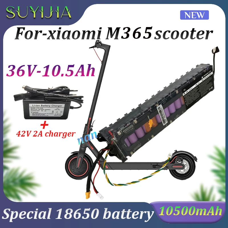 

New for-Xiaomi 36V 18650 Li-ion Battery 10S3P 10.5Ah Electric Bike Battery Pack for-Xiaomi M365 Bike Scooter Built-in Smart BMS